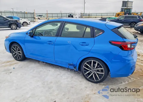 2024 Subaru Impreza Sport z USA, uszkodzony, nr VIN JF1GUAFC9R8333280